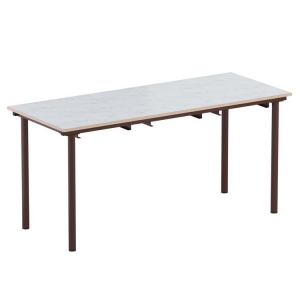 Стол обеденный 6-местный под табуретки на круглой трубе - fgospostavki.ru - Апрелевка