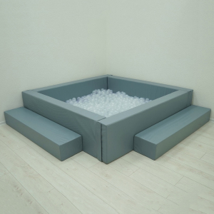 Сухой бассейн с шариками и RGB-подсветкой 190х190 см - fgospostavki.ru - Апрелевка