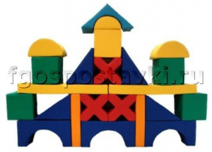 Мягкий модуль-конструктор "Терем" (23 элемента) - fgospostavki.ru - Апрелевка