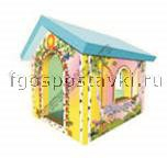 Домик игровой "Теремок" с рисунком (трансформируется в маты) - fgospostavki.ru - Апрелевка