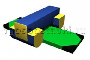 Модуль-трансформер № 6 (с брусом и туннель - опорами) - fgospostavki.ru - Апрелевка