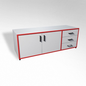 Тумба-пенал горизонтальная ТР ЛДСП  - fgospostavki.ru - Апрелевка