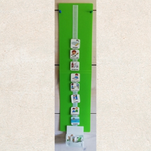 ВЕРТИКАЛЬНОЕ ВИЗУАЛЬНОЕ РАСПИСАНИЕ с ячейкой для сделанных дел - fgospostavki.ru - Апрелевка