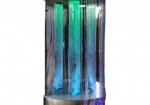 Сенсорный уголок большой с одной колонной, двусторонней подсветкой и фибероптическими нитями. VIP класс. - fgospostavki.ru - Апрелевка