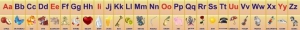 Стенд "Английский алфавит" Вариант 2 - fgospostavki.ru - Апрелевка
