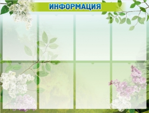 Стенд "Информация" Вариант 13 - fgospostavki.ru - Апрелевка