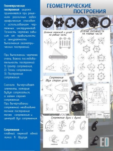Стенд "Геометрические построения" - fgospostavki.ru - Апрелевка