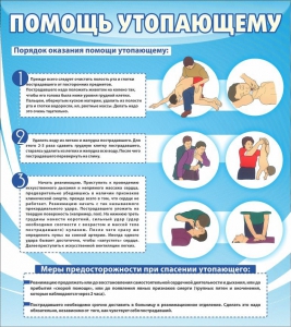 Стенд "Помощь утопающему" - fgospostavki.ru - Апрелевка