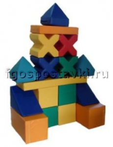 Мягкий модуль-конструктор "Замок" (17 элементов) - fgospostavki.ru - Апрелевка
