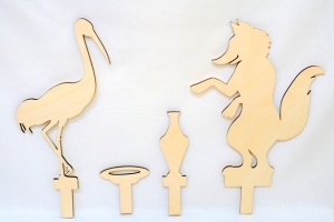 Теневой театр "Лиса и журавль" - fgospostavki.ru - Апрелевка