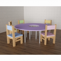 Детский стол «Пончик» - fgospostavki.ru - Апрелевка