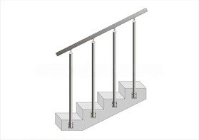 Перила для входной группы - fgospostavki.ru - Апрелевка