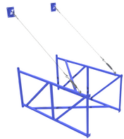 Ферма баскетбольная вынос 2 метра для щита из оргстекла 1,8х.1,05 метра - fgospostavki.ru - Апрелевка