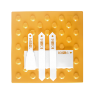 Комплект для нанесения клея: зубчатый шпатель, шпательная лопатка, расшивка (2 штуки) - fgospostavki.ru - Апрелевка