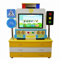 Профессиональный интерактивный комплекс-тренажер ПДД «Автобот» - fgospostavki.ru - Апрелевка