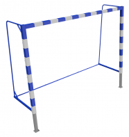 Ворота для гандбола и минифутбола закрепленные (без сетки) - fgospostavki.ru - Апрелевка