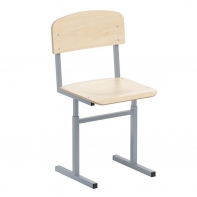 Стул ученический регулируемый на прямоугольной трубе - fgospostavki.ru - Апрелевка