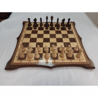 Фигуры Стаунтон Премиум с доской из массива ореха - fgospostavki.ru - Апрелевка