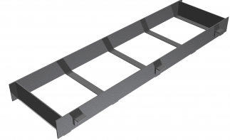 Кассета для бруса толчкового (металлическое основание) - fgospostavki.ru - Апрелевка