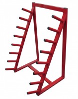 Стойка для бодибаров односторонняя (8 мест) - fgospostavki.ru - Апрелевка