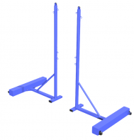 Стойка для бадминтона передвижная с противовесом (2 штуки) - fgospostavki.ru - Апрелевка