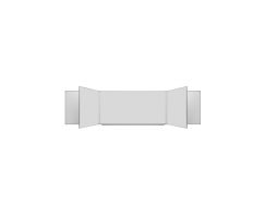 Доска магнитно-маркерная настенная пятиэлементная белая полимерная (3000*1000) - fgospostavki.ru - Апрелевка