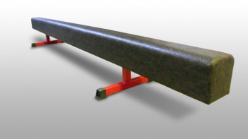 Бревно гимнастическое напольное, мягкое на металлических опорах (3м) - fgospostavki.ru - Апрелевка