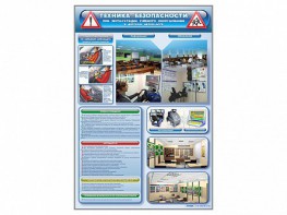 Стенд "Техника безопасности при эксплуатации учебного оборудования в детском автоклассе" - fgospostavki.ru - Апрелевка