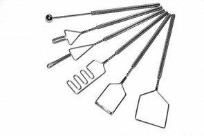 Постановочные зонды с толстыми ручками с накаткой. Комплект из 6 зондов - fgospostavki.ru - Апрелевка