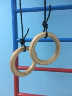 Кольца навесные для детского спортивного комплекса (диаметр 16 сантиметров, фанера) - fgospostavki.ru - Апрелевка