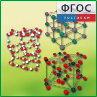 Комплект моделей кристаллических решеток (6 штук) - fgospostavki.ru - Апрелевка
