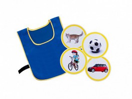 Игровой набор "Жилет-накидка" с комплектом тематических картинок - fgospostavki.ru - Апрелевка