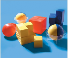 Набор для объемных представлений дробей в виде шаров и кубов. - fgospostavki.ru - Апрелевка