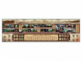 Настенное полотно "История России" (10000 х 3000 мм) - fgospostavki.ru - Апрелевка