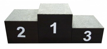 Пьедестал победителей на 3 места (деревянный) - fgospostavki.ru - Апрелевка