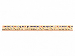 Стенд-лента "Алфавит" (английский язык) - fgospostavki.ru - Апрелевка