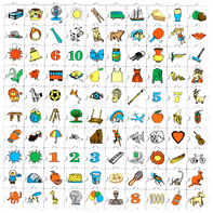 Обучающий конструктор «Мои первые слова» 100 картинок - fgospostavki.ru - Апрелевка