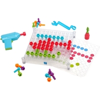 Развивающая игрушка "Закручивай и учись" (прозрачный, с карточками) - fgospostavki.ru - Апрелевка