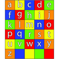 Тематическое поле-маршрутизатор «Английский алфавит» для мини-робота Bee-Bot/Blue-Bot - fgospostavki.ru - Апрелевка
