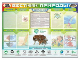 Стенд-уголок "Вестник природы" Вариант 1 - fgospostavki.ru - Апрелевка