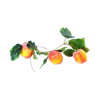 Ветка муляжей "Персики" - fgospostavki.ru - Апрелевка