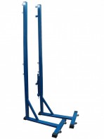 Стойки волейбольные для зала с механизмом натяжения (передвижная, без сетки) - fgospostavki.ru - Апрелевка