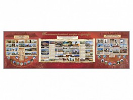 Настенное полотно "Памятники Российской культуры" (10000 х 3000 мм) - fgospostavki.ru - Апрелевка