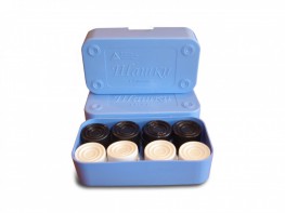 Шашки в цветном футляре (без доски) - fgospostavki.ru - Апрелевка