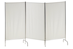Ширма медицинская из нержавеющей стали без колес 3 секции - fgospostavki.ru - Апрелевка