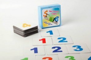 Набор магнитных карточек "Числовая горка" - fgospostavki.ru - Апрелевка