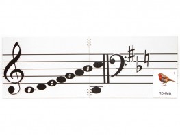 Настольное мягкое магнитно-маркерное поле с нотным станом - fgospostavki.ru - Апрелевка