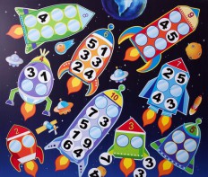 Магнитная доска "Ракеты" - fgospostavki.ru - Апрелевка