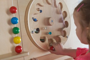 Тактильно-развивающая панель “Лабиринт-цветок” - fgospostavki.ru - Апрелевка