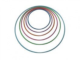 Обруч гимнастический стальной утяжеленный (1000 мм)  - fgospostavki.ru - Апрелевка